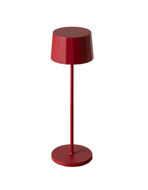 Marino Cristal TWIGGY LESS Lámpara de mesa a pilas Rojo 42820