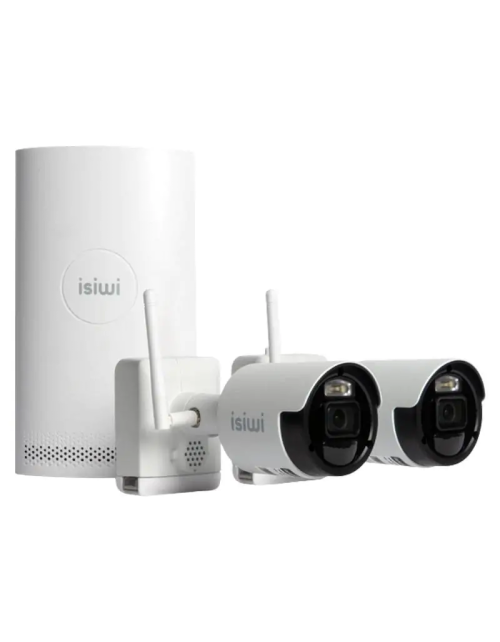 Kit Wireless Isiwi Connect Air NVR 8 canali e 2 Telecamere ISW-K2N8BFBTA4MP2