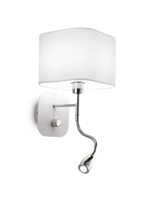 Ideal Lux Holiday applique blanche AP2 1XE14 IP20 124162