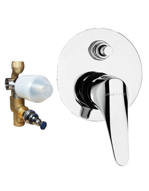 Paini Pilot built-in shower mixer with chrome diverter 04CR691P1