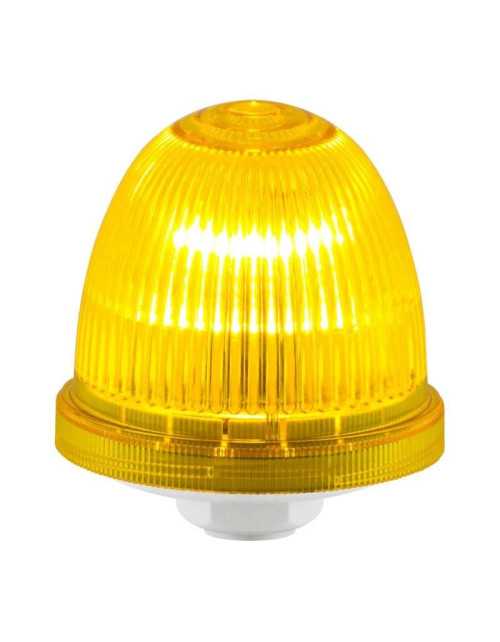 Modulo luminoso lampeggiante Sirena Ovolux Flashing R 24/240 AC/DC giallo IP65 30095