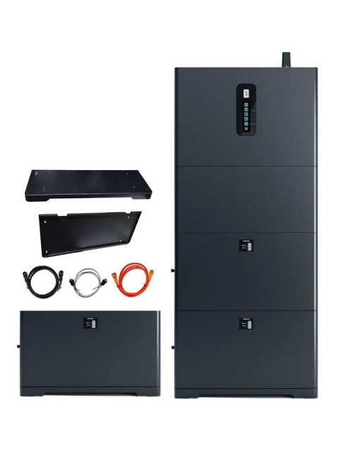 Kit Inverter Fotovoltaico ibrido Riello RS New 6.0kW con 3 batterie Monofase