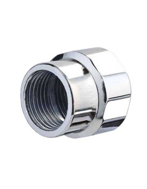 Manguito con tornillo para tubos Oter en acero galvanizado H/F 3/4 x 3/8 24009