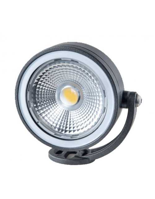 Lampada Spot LED a tenuta stagna Goccia CLOCK 120 10W 4000K graphite 4664AN4K