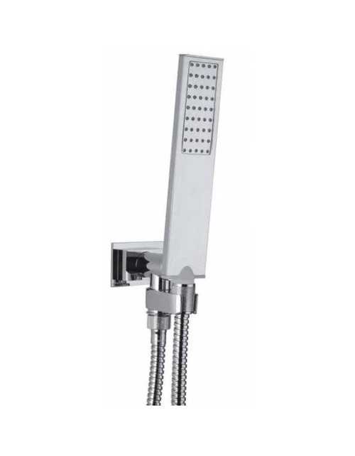 Bossini Flat-One shower kit with chrome built-in support C13001C00030004