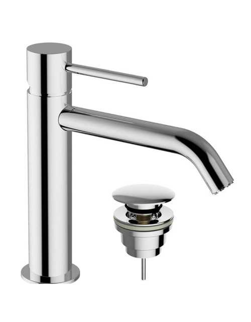 Teorema Jabil 25 mezclador lavabo mediano con desagüe cromado 7333511-001