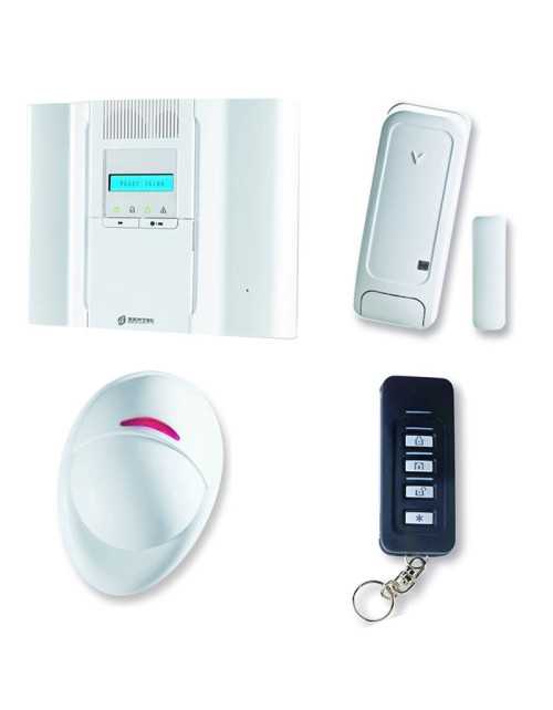 Bentel Wireless alarm kit via radio with 64 zone control unit BW64-K