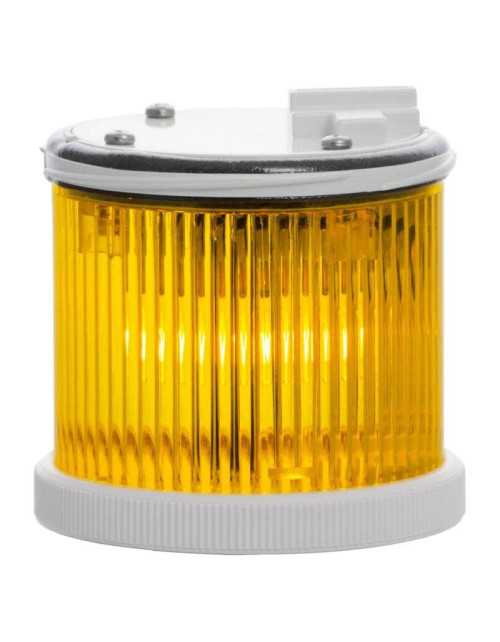 Modulo luminoso lampeggiante Sirena TWS Flashing 24/240 AC/DC cupola gialla 27725