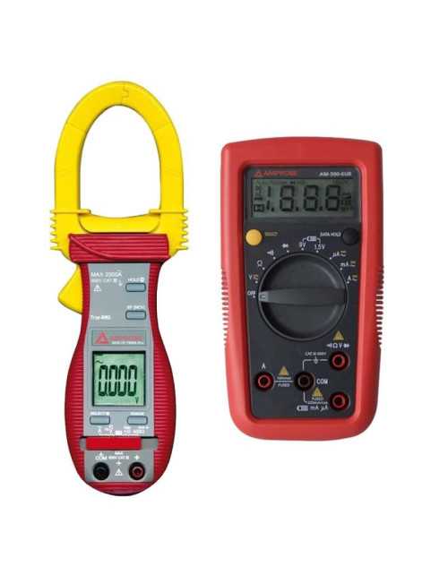 KIT Multimetro a Pinza ACD-10 PLUS Fluke e Multimetro Digitale AM500 3037808