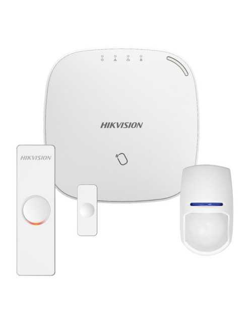 Kit antirrobo inalámbrico Hikvision con central AX HUB 868MHZ 302401173