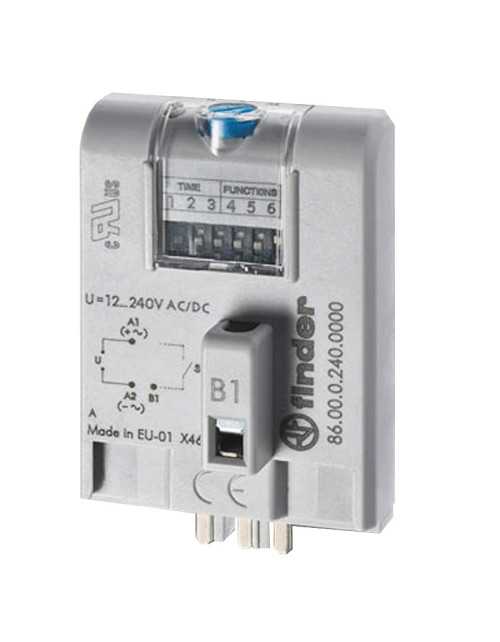 Finder 12 timer module 240V AC DC 860002400000