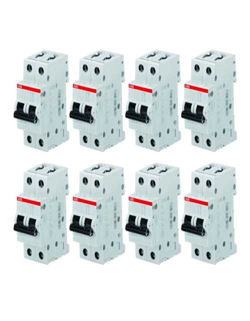 Abb 1+N 2 modules 1P+N 4.5KA 16A circuit breaker kit S598392