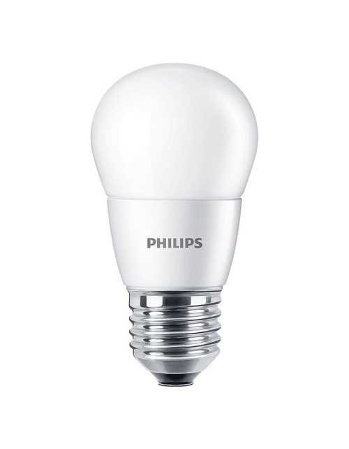 Ampoule LED sphère Philips 7W E27 2700K douille CORELUS60