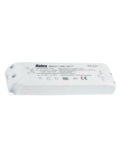 Alimentatore LED Relco MINILED 24-60W DC24V 220-240V RN1428