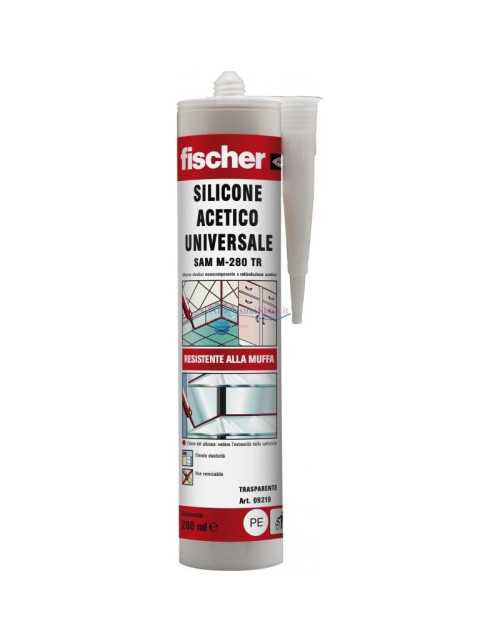 Fischer one-component, acetic cross-linked acetic silicone 09219