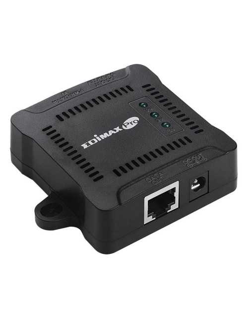 Splitter Edimax Gigabit PoE+ IEEE 30W 1GBE GP-101ST