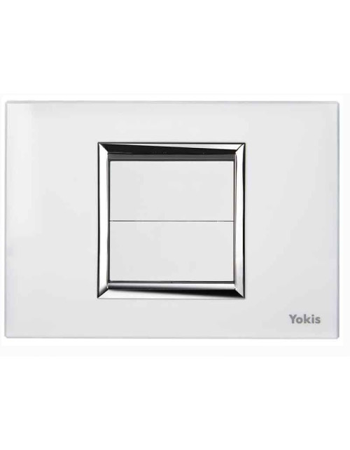 Yokis Urmet 2-button radio control wall-mounted TLM2T503