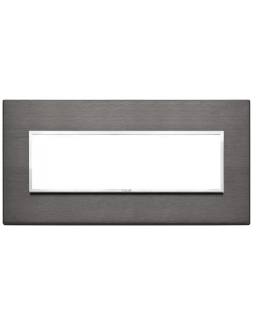 Vimar Eikon Evo 7-module lava grey plate 21657.03