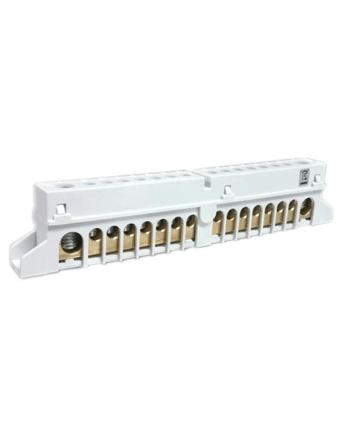 Gewiss terminal block for switchboard 1x35 + 7x10 GW40401