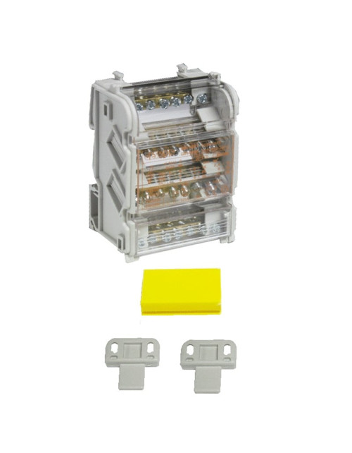 Bloque de terminales de panel Gewiss 100A 750V GW44696