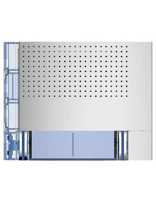 Frontal de altavoz básico Bticino con 2 botones en columna Sfera 351041