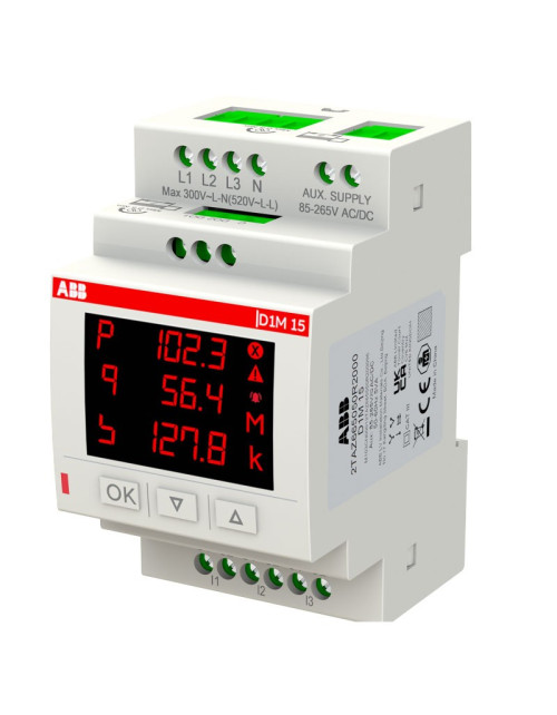 Multimetro digitale Abb 3 moduli D1M15