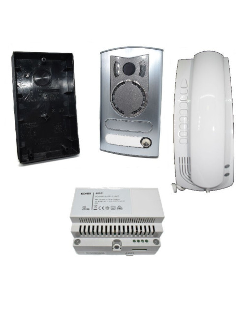 Vimar Petrarca single-family 2-wire Plus 6209/M intercom kit