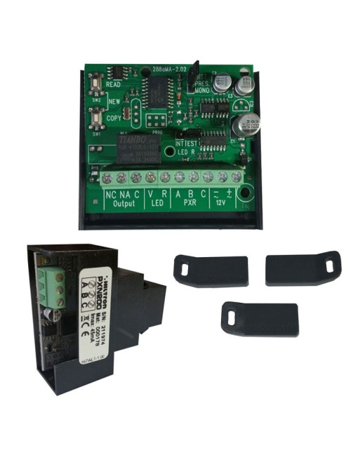 Hiltron KIT with PX100 board, PXN200 receiver and PXKEY103 keys