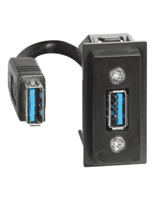 Bticino Living Now USB socket type A pre-connected K4285P