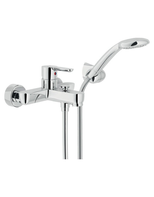 Nobili ABC Bath Mixer Tap with Hand Shower Chrome