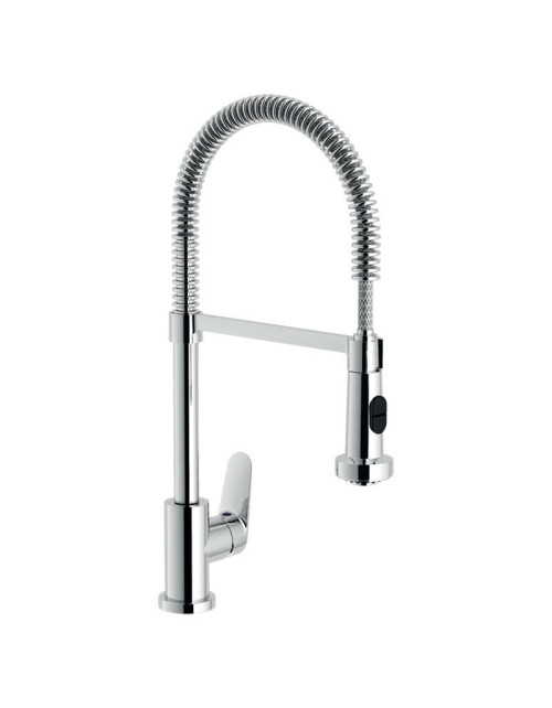 Nobili Blues Chrome Adjustable Kitchen Mixer Tap