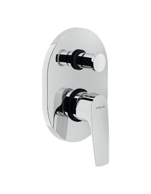 Built-in shower mixer Nobili NOBI 2 ways chrome