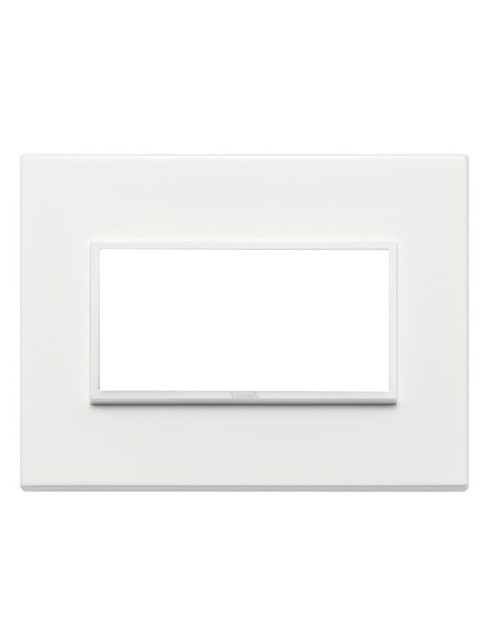 Vimar Eikon EVO 4-module cover plate, total white 21654.17