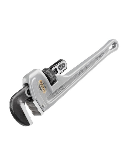 Ridgid Aluminum Pipe Wrench for Pipes up to 2 Inches