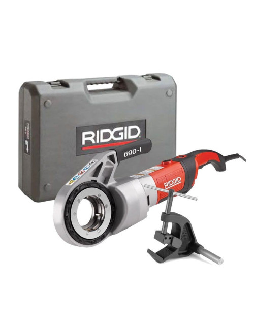 Ridgid 690I Threading Machine KIT 6-50mm with arm and case