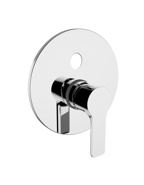 Teorema GOODLIFE Shower Plate and Lever with Chrome Diverter