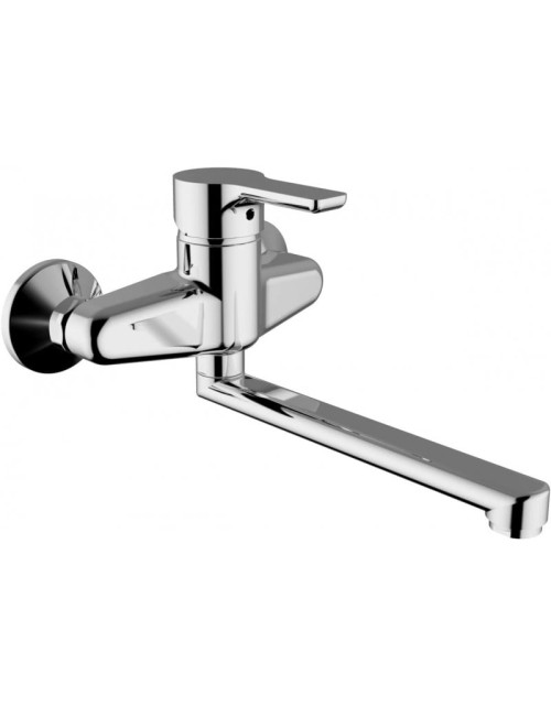 Wall mounted sink mixer Teorema GOODLIFE Chrome