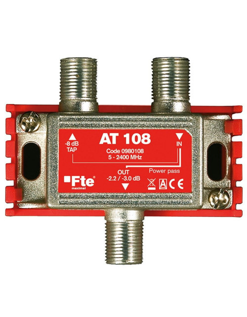 Derivatore FTE a 1 Via classe A terrestri e satellitari AT108