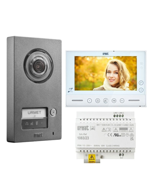 Urmet Single-family Video Intercom Kit with MIKTA2 and VMODO 1784/773