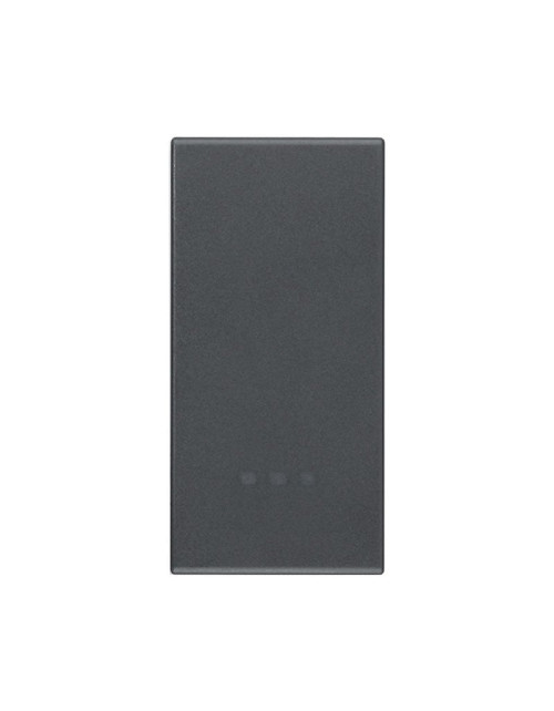 Interchangeable key cover Vimar Eikon for connected diverters Grey 20021