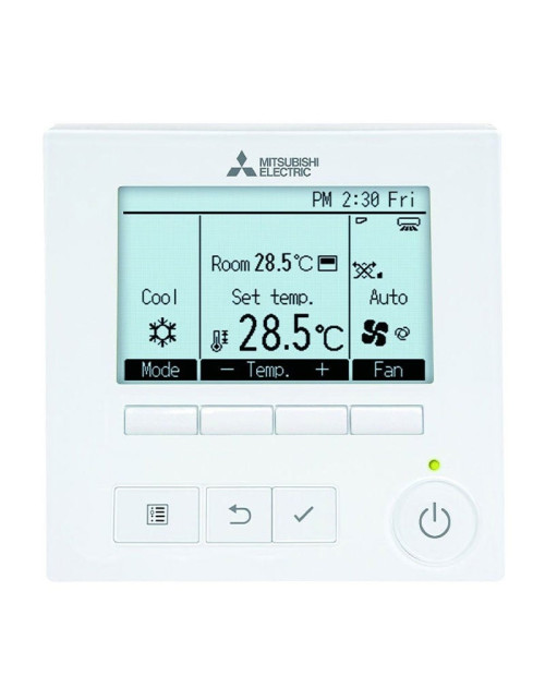 Mando a distancia con cable Mitsubishi DELUXE para funciones avanzadas PAR-41MAAB