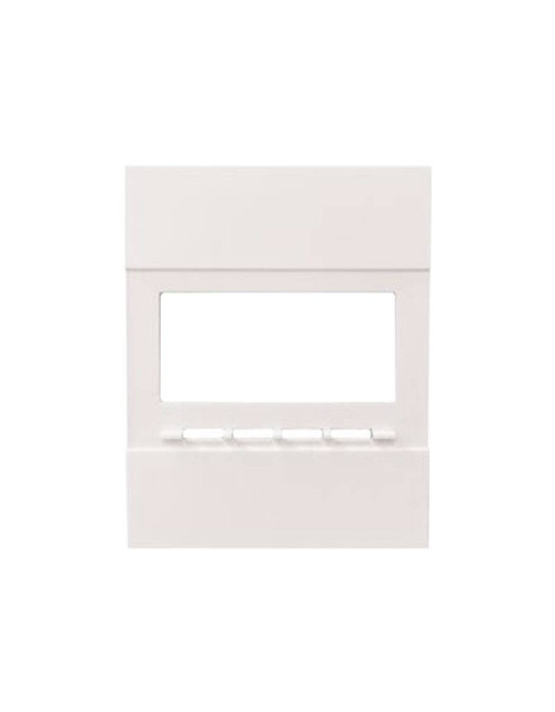 Perry-Frontplatte für Thermostate, kompatibel mit Bticino Living Now White 1PAF002NB