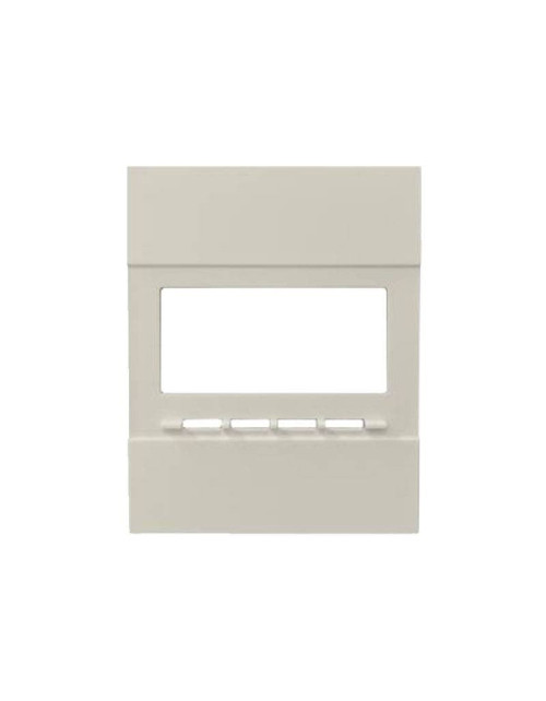 Perry front panel for thermostats compatible with Bticino Living Now Sand 1PAF002NS