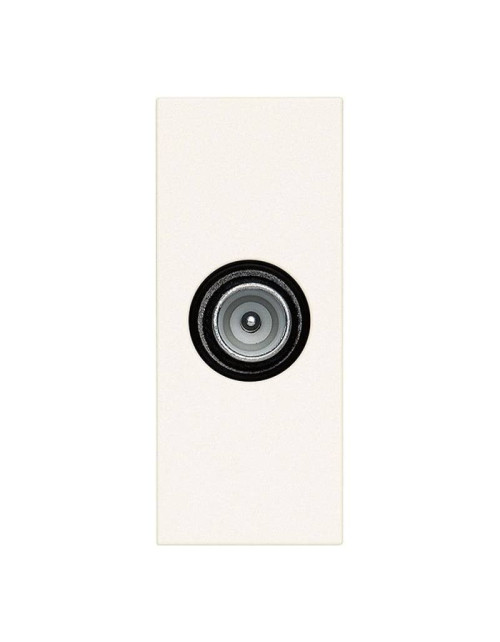 Vimar Linea Bianca 30300.10B TV-RD-SAT pass-through coaxial socket