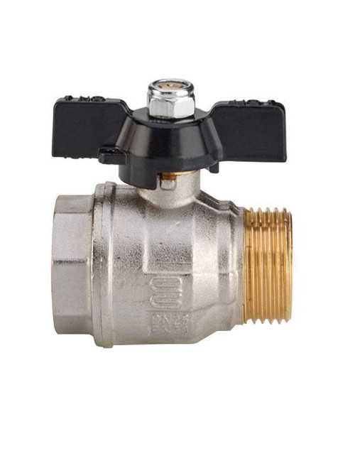 Enolgas Eko Basic Butterfly Ball Valve M/F 1/2 S3308K04