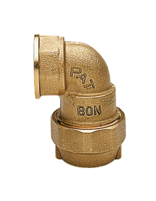 Enolgas Axo Pe brass angle fitting for F 1/2 x 20 mm pipes H0306S68