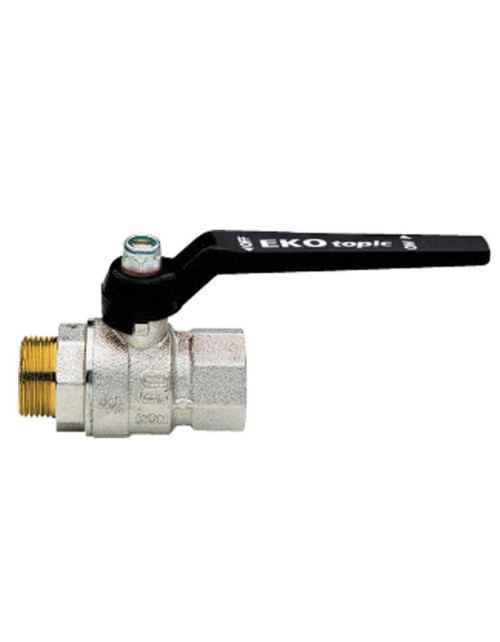 Enolgas Eko Topic ball valve with aluminum lever M/F 1 1/4 S0205K37