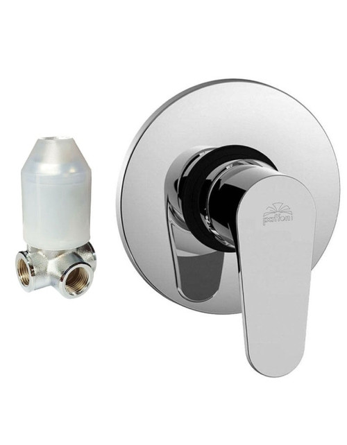 Built-in Single Lever Shower Mixer Paffoni Blu 1 Way BLU010CR