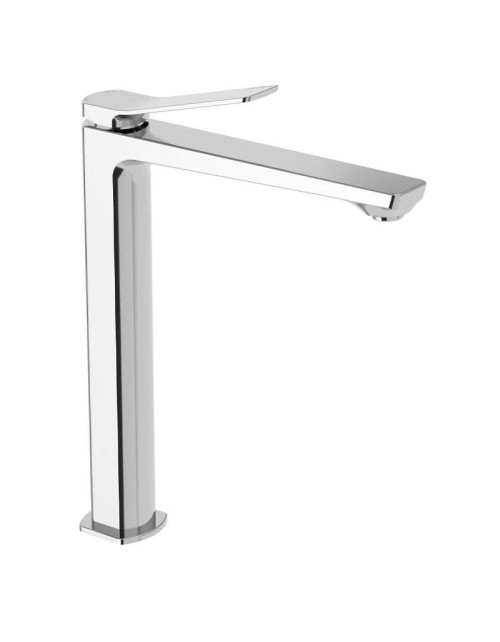 Mitigeur lavabo allongé sans vidage Paffoni Tilt chrome TI081CR