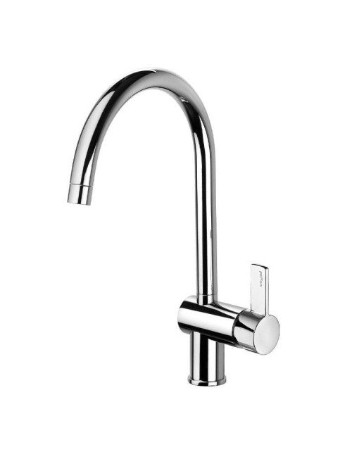 Paffoni Rock sink mixer with adjustable spout, chrome RO180CR